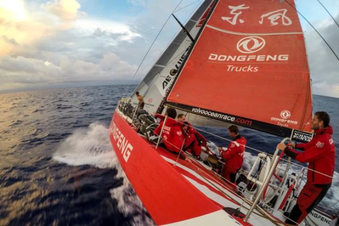 onboard Dongfeng Race Team. Road trippin' through the Carolines with the Dongfeng family - Volvo Ocean Race 2014-15 © Sam Greenfield/Dongfeng Race Team/Volvo Ocean Race